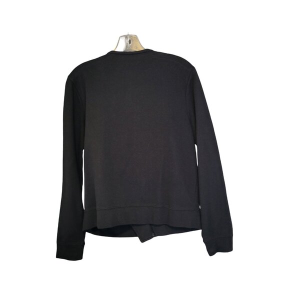 Banana Republic Cross Zipper Pocket jacket black size M - Picture 3 of 8